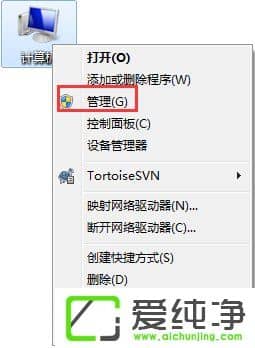 w7纯净版关闭系统默认共享文件夹的操作方法