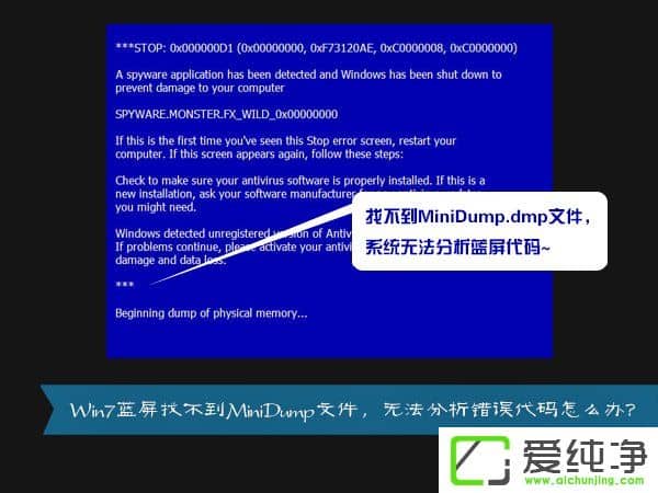 MiniDump.dmp��ʲô�ļ���w7�����������޷��������������ô����