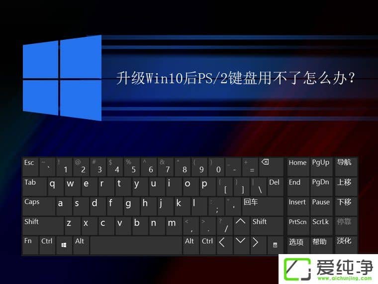 ����W10�������PS/2�����ò�����ô����