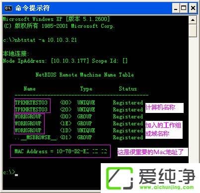 WindowsXP����������IP��ѯ�ķ���