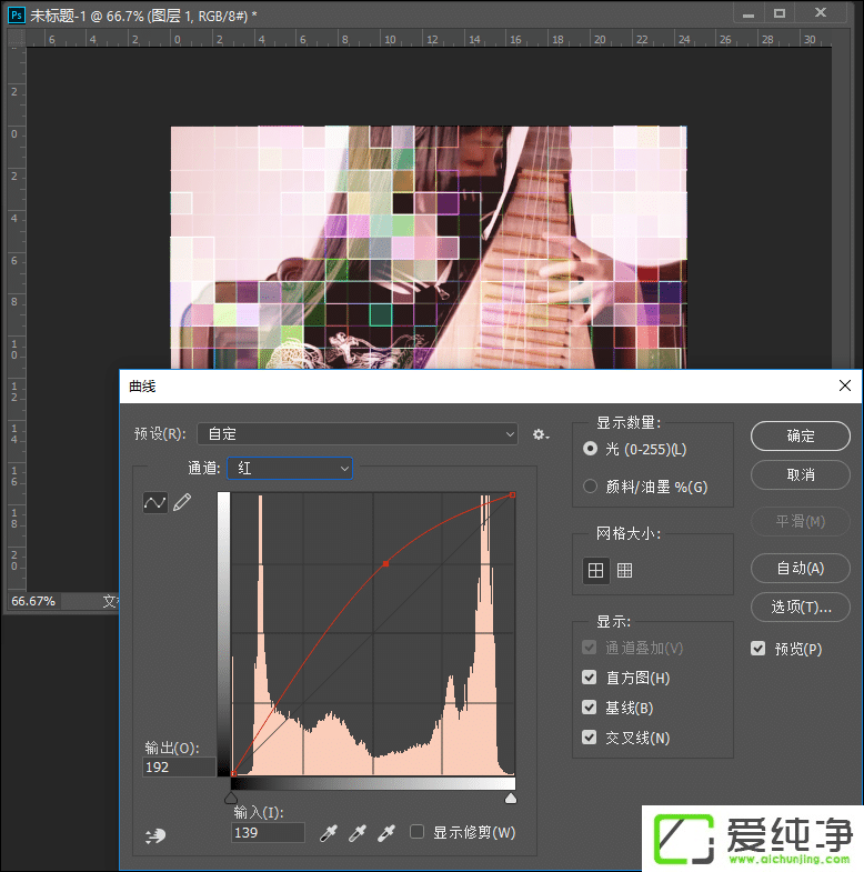 PS��ô��ͼƬ������Ч������θ�ͼƬ����������