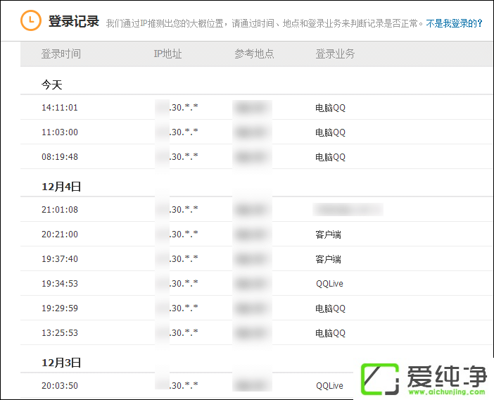 QQ��¼��¼��ѯ��β鿴��QQ��¼��ʷ��ѯ���� 