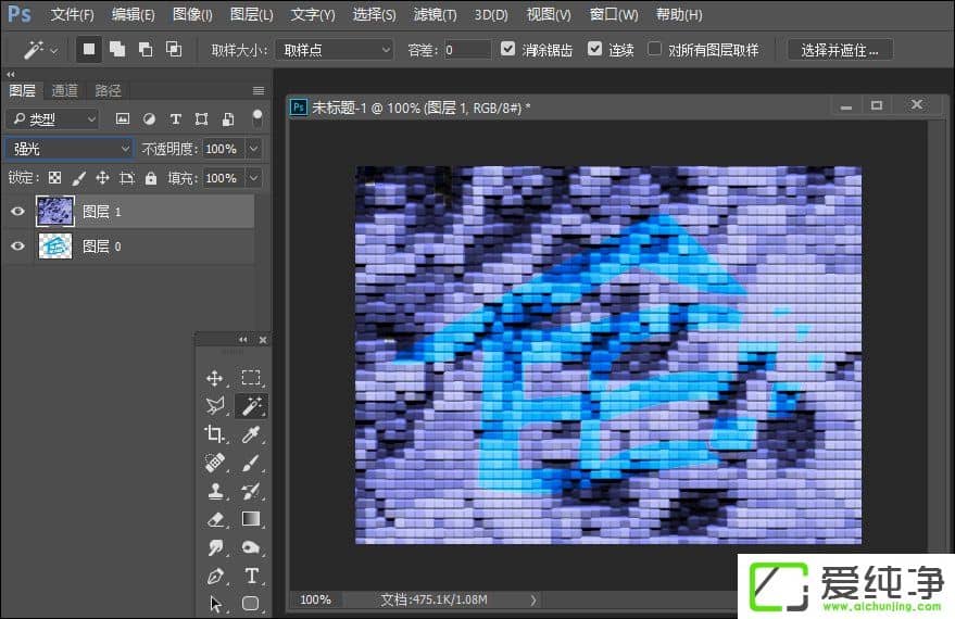 PS��ô��ͼƬ����ǽ����PS����ǽ��Ч���ķ���