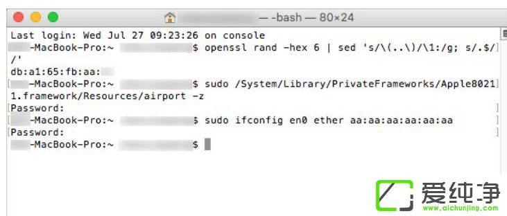 ƻ�������޸�mac��ַ