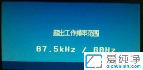 win7������ϵͳ���÷ֱ���ʱ��ʾ��������Ƶ�ʷ�Χ��ô��