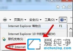 win10纯净版64位系统怎么查看ie浏览器的版本