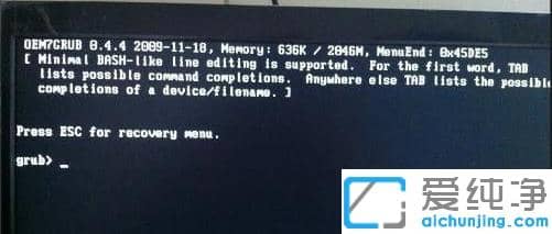 �����޸�win7��������װ������grub�޷������ļ���