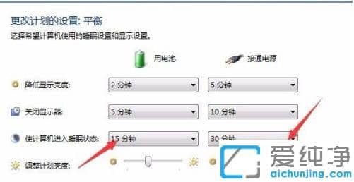 1625911706959350.png win7纯净版自动休眠取消的设置教程