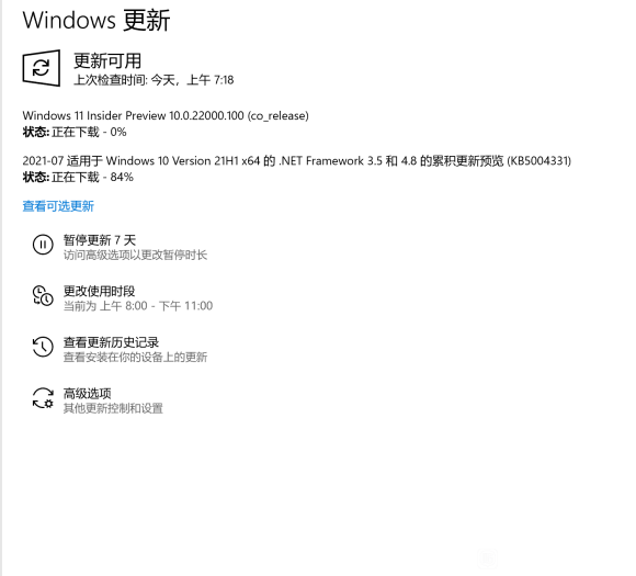 Windows 11 Insider Build 22000.100 Ԥ���� BetaƵ��������