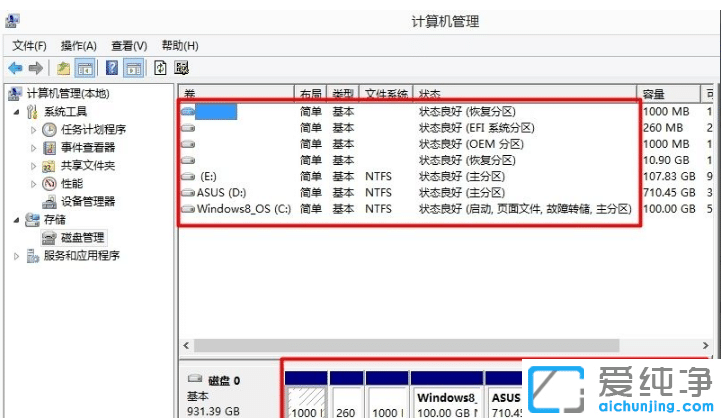 win7纯净版系统硬盘分区格式哪里查看
