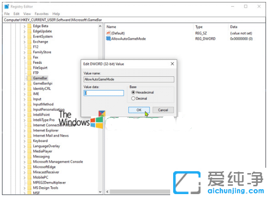 ���win10������ȱ����Ϸģʽ����