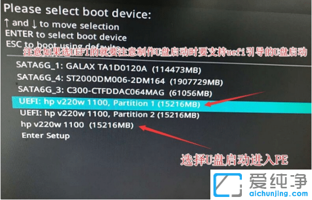 安装win7纯净版华硕主板设置U盘启动