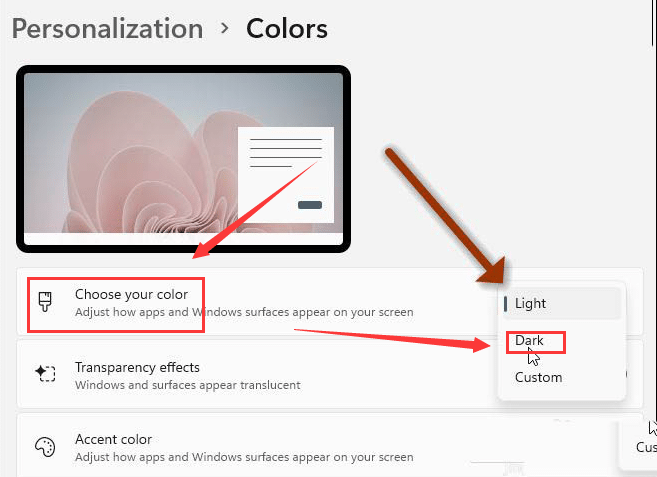 Win11ϵͳ��ô������ҹģʽ