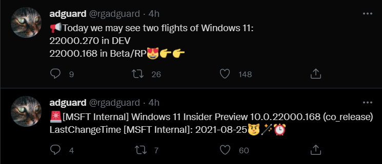 ΢��Win11 22000.168 Beta�淢����(��������־ )