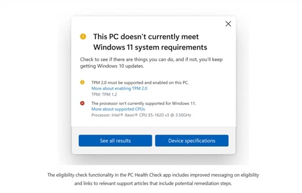 Win11����֧��һ����CPU�����PC�����������¼�鹤������