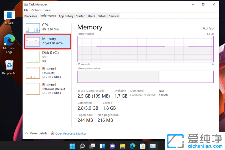 Win11��ô�����������ڴ棿
