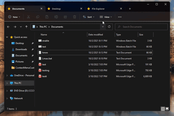 Win11资源管理器标签页回归:浏览器同款设计