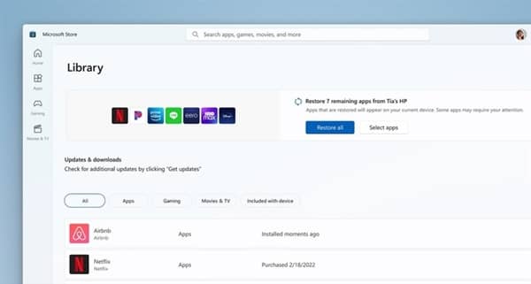 Win11ϵͳ��ӭ����Ҫ���£�΢���̵��һ���ָ�App