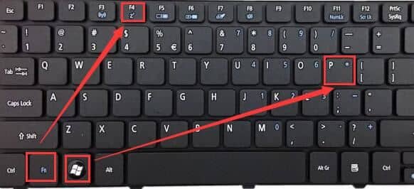 win10双显示器切换快捷键_win10外接显示器设置快捷键