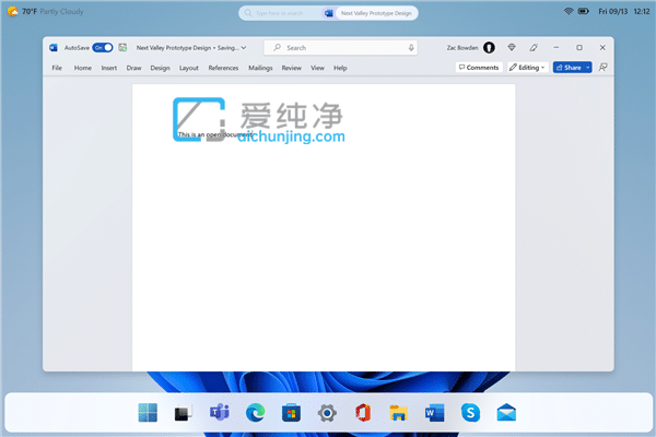 ΢��չʾWin12ϵͳ���Ž���ͼ����Ȼһ�£������鶯��
