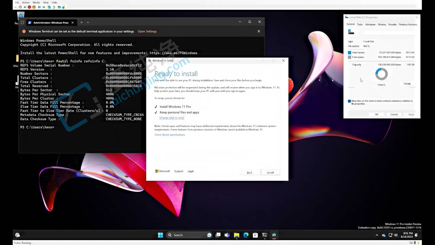Win11ϵͳ½øÒ»²½Íƹã¶ÔReFSÎļþϵͳµÄÖ§³Ö