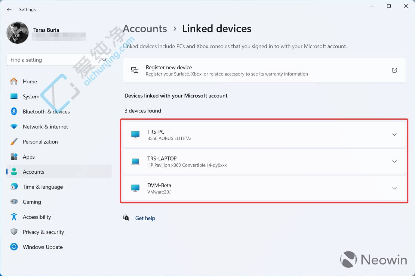 Win11新增“链接设备”设置页面:可集中管理电脑和主机