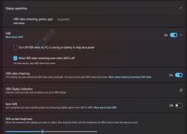Win11 Build 27686 ���� HDR ��Ƶ�����Թ���