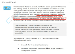 ΢ÈíÕýʽȷÈÏ£ºWindows¿ØÖÆÃæ°å½«±»ÆúÓÃ