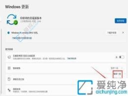 在Win11系统中暂停自动更新:轻松掌控更新节奏避免意外重启