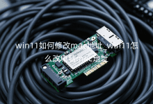 win11ÈçºÎÐÞ¸ÄmacµØÖ·_win11Ôõô¸ÄµçÄÔmacµØÖ·